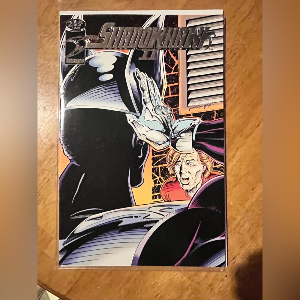 1993 shadowhawk 2 comic book